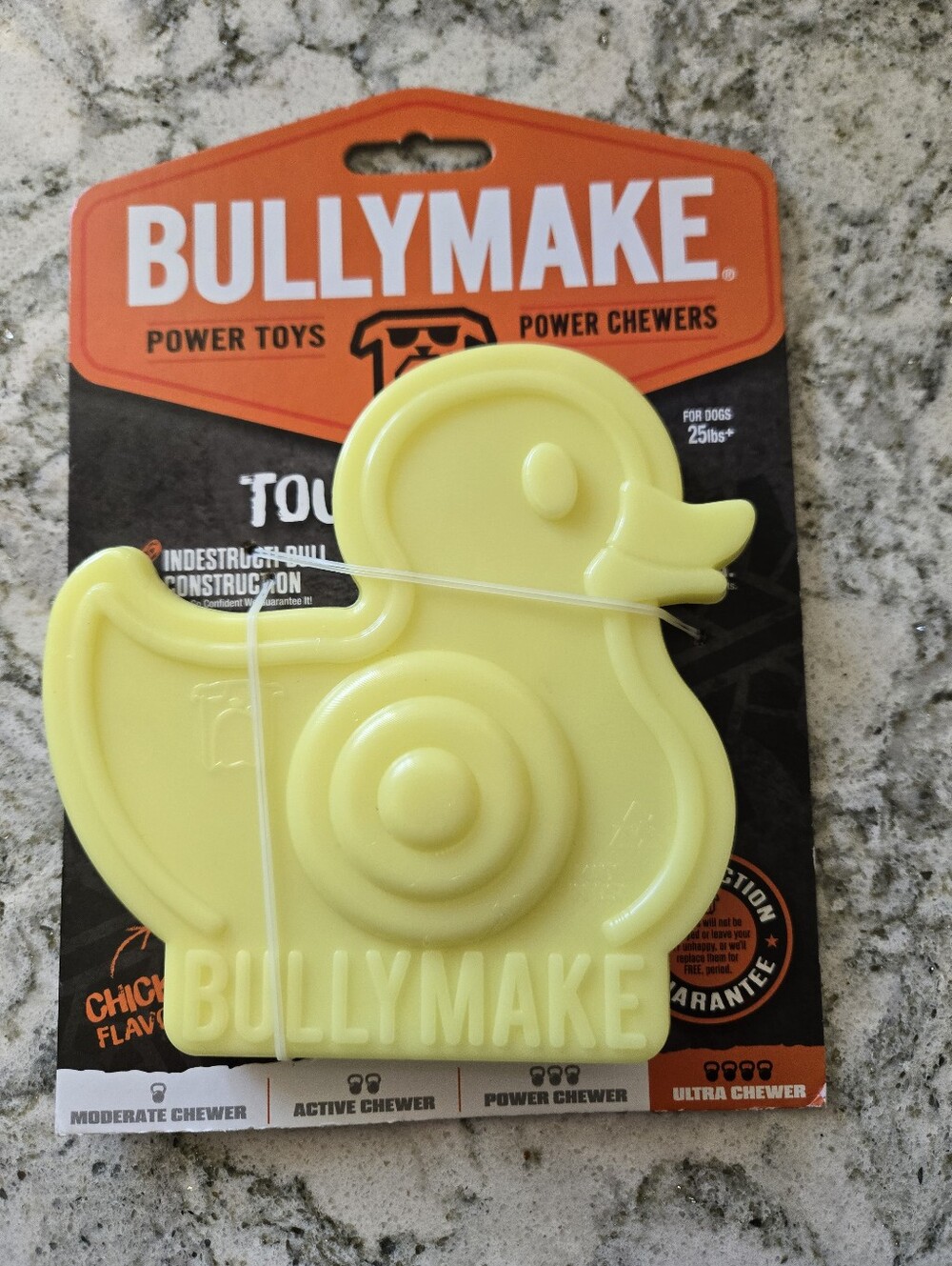 NWT Yellow Duck Tough Chew Toy for Dogs